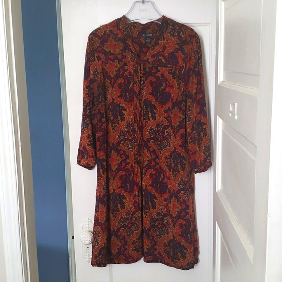 Lucky Brand XL Paisley dress - Picture 1 of 6